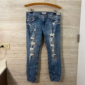 Zara Ripped Jeans Size 4
